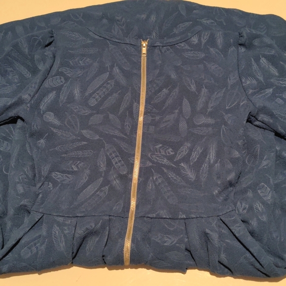 LuLaRoe Amelia XS NWOT Feathers - Picture 4 of 4